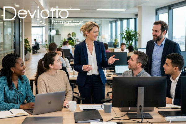 A l’issue de cette formation devenir manager, les participants développent des compétences essentielles pour encadrer une équipe avec clarté et efficacité. Posture, communication, fixation d’objectifs, organisation et gestion des situations sensibles sont abordées de manière opérationnelle.