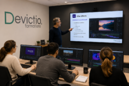 Découvrez notre Formation After Effects dispensée sur Lyon en présentiel et maîtrisez l&rsquo;art des graphiques animés.
