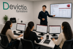Formation Access Lyon : Bnéficiez d&rsquo;un enseignement dispensé par des formateurs experts, de groupes limités à cinq participants et d&rsquo;une pédagogie orientée vers la pratique. Nos formations, disponibles en présentiel à Lyon, en entreprise ou à distance, s&rsquo;adaptent à votre niveau et à vos objectifs professionnels. Organisme lyonnais depuis 2007 et certifié Qualiopi, Devictio vous accompagne également dans la préparation à la certification officielle TOSA® Access lorsque vous choisissez un parcours certifiant.