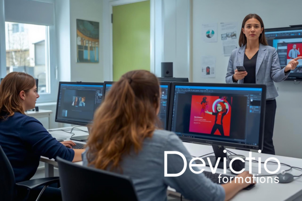 Formation Adobe InDesign : en présentiel ou distanciel, apprenez cet outil indispensable pour la mis en page de vos documents de communication.