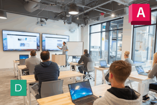 Formation AutoCAD initiation : cette formation sur AutoCAD est ouverte aux débutants et proposée en présentiel sur Lyon.