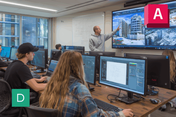 Formation AutoCAD Lyon en présentiel : Bénéficiez d’une formation comprenant au maximum 5 participants sur Lyon 3e, réalisée par un professionnel de la CAO.