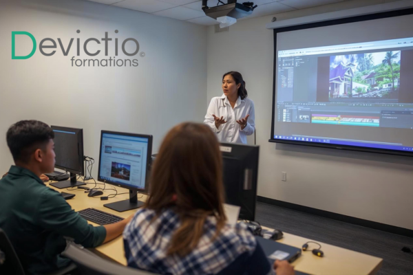 Formation CapCut Lyon : Chaque participant apprend à monter des vidéos professionnelles dans nos salles de formation modernes et entièrement équipées. Encadrés par un formateur expert, les stagiaires mettent immédiatement en pratique les techniques de montage vidéo, d’animation et d’optimisation des contenus pour les réseaux sociaux.