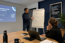 Formation Communication d&rsquo;Influence à Lyon (présentiel) : apprenez les méthodes, les outils et les bonnes pratiques pour défendre les intérêts de votre organisation dans un cadre transparent, éthique et conforme à la réglementation.