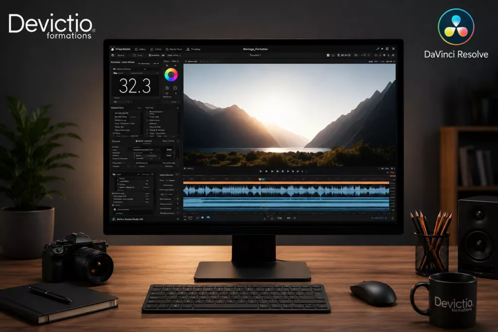 Formation DaVinci Resolve à Lyon : maîtrisez le montage et l’étalonnage