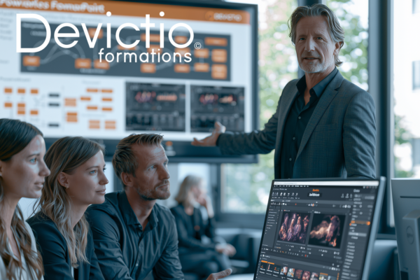 Formation DaVinci Resolve Etalonnage : Se former à l’étalonnage sur DaVinci Resolve permet de maîtriser la correction des couleurs et d’améliorer la qualité visuelle des vidéos. C’est un logiciel de référence utilisé dans l’industrie du cinéma, de la télévision et de la création de contenu. Notre formation à suivre sur Lyon, vous permettra d’acquérir cette compétence et d’augmenter ainsi vos opportunités professionnelles dans les métiers de l’audiovisuel.