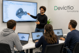 Formation Fusion 360 Lyon : maîtrisez l&rsquo;un des logiciels de CAO 3D les plus complets pour la conception de pièces mécaniques, le prototypage, l&rsquo;impression 3D, l&rsquo;usinage etc. Formation en présentiel éligible au plan entreprise.
