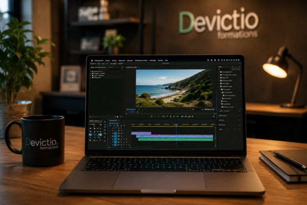 Formation logiciel Adobe Premiere Pro : produisez des vidéos adaptées à la communication interne, aux réseaux sociaux et aux supports commerciaux. Les exercices sont conçus à partir de situations concrètes et de besoins métiers. Dispensée en présentiel sur Lyon.