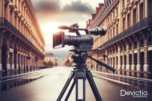 Formation Prise de vue Vidéo Lyon : Apprenez les techniques de prise de vue en situation réelle chez votre organisme de formation sur Lyon.