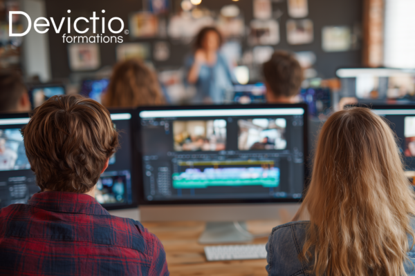 Formez-vous au logiciel CapCut en deux jours en présentiel sur Lyon : développer vos compétences en montage vidéo, animation et création de contenus optimisés, dans un cadre propice à l’échange et à la mise en pratique. Devictio votre centre de formation spécialisé en formations vidéo depuis 2007.