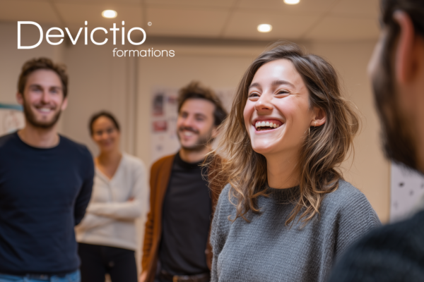 Les mises en situation et jeux de rôles sont au cœur de notre formation à la prévention du harcèlement moral en entreprise. En présentiel à Lyon, les participants expérimentent des situations concrètes pour développer des réflexes adaptés.