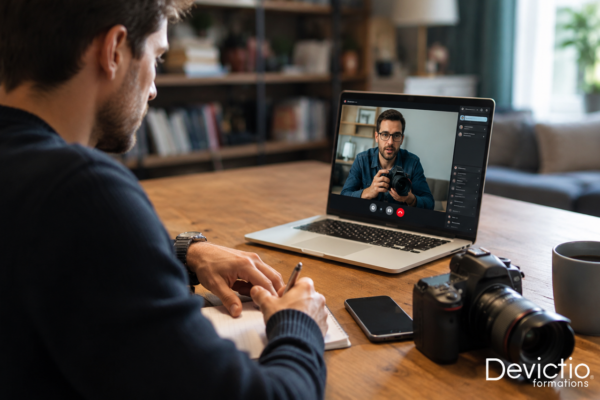Nos formations en photographie sont organisés à Lyon et s’adaptent à vos objectifs professionnels. Ils peuvent être réalisés en petit groupe, en formation individuelle sur mesure ou directement au sein de votre entreprise dans le cadre d’une formation photographie entreprise.