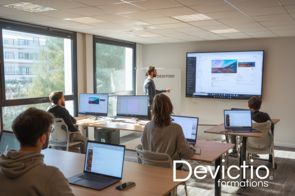 Notre formation à Figma vous permettra de comprendre les fondamentaux de l’UX/UI design et la logique de conception d’interface.