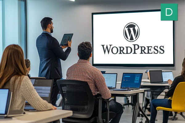 Notre Formation WordPress à suivre sur Lyon et éligible au CPF et certifiante. Soyez autonome pour la création et la gestion de votre site web.