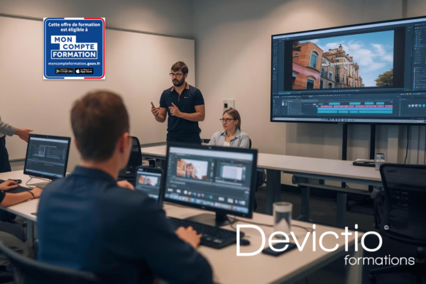 Obtenez une certification officielle reconnue par rance Compétences avec notre formation au montage vidéo