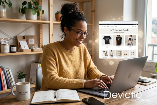 Personnalisez votre site e-commerce en ligne : Apprenez à adapter l’apparence et les fonctionnalités de votre boutique WooCommerce à votre projet. Découvrez comment utiliser les blocs et extensions pour enrichir votre site sans avoir besoin de programmer. Formation WooCommerce en présentiel sur Lyon 3.