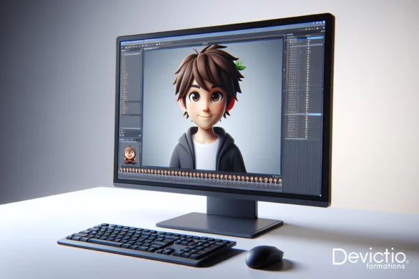 Résultat d'une session de notre formation Character Animator à Lyon, apprenez à donner vie à vos personnages.