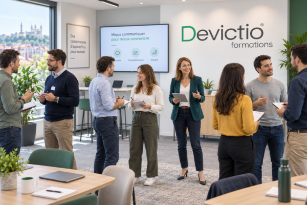 Suivre une formation commerciale pour non-commerciaux permet aux profils techniques, consultants et experts métier d’adopter une posture orientée client, de mieux comprendre les besoins et de présenter leurs solutions avec clarté. Elle les aide à valoriser leur expertise, à détecter de nouvelles opportunités et à contribuer au développement commercial de leur entreprise.