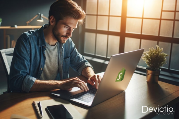 Une Formation Shopify permet de transformer plus rapidement un projet e-commerce en boutique opérationnelle. Chez Devictio à Lyon, les stagiaires apprennent à structurer leur catalogue, personnaliser leur site et configurer les principales fonctionnalités indispensables à la vente en ligne.